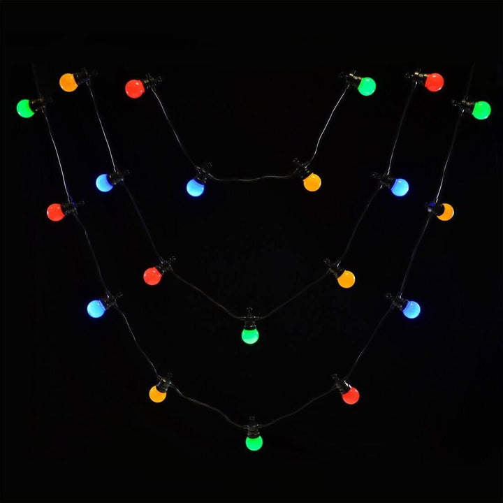 20 Connectable Static LED Festoon Party Lights