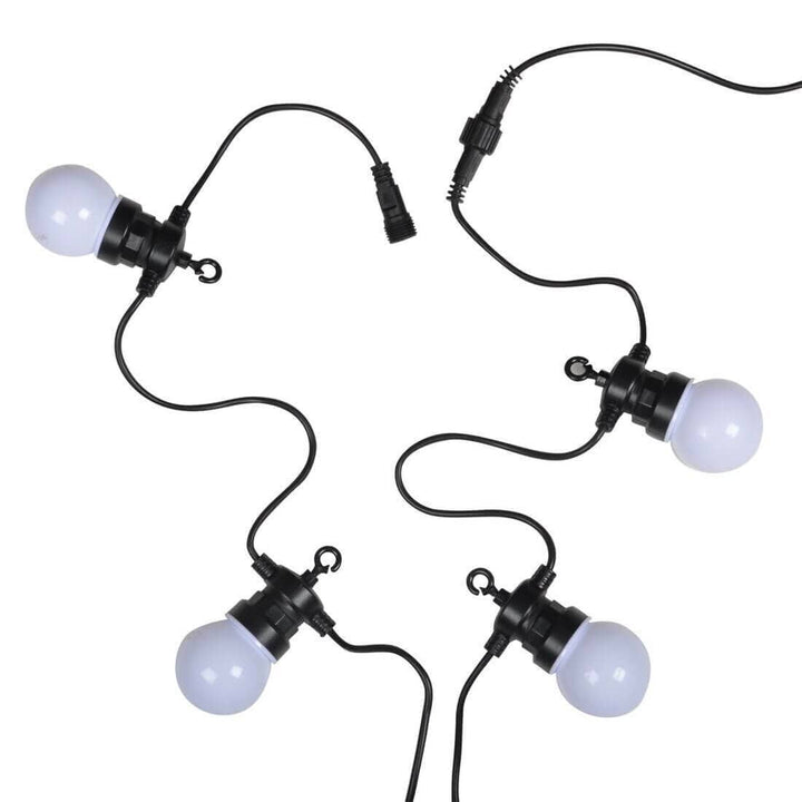 20 Connectable Static LED Festoon Party Lights