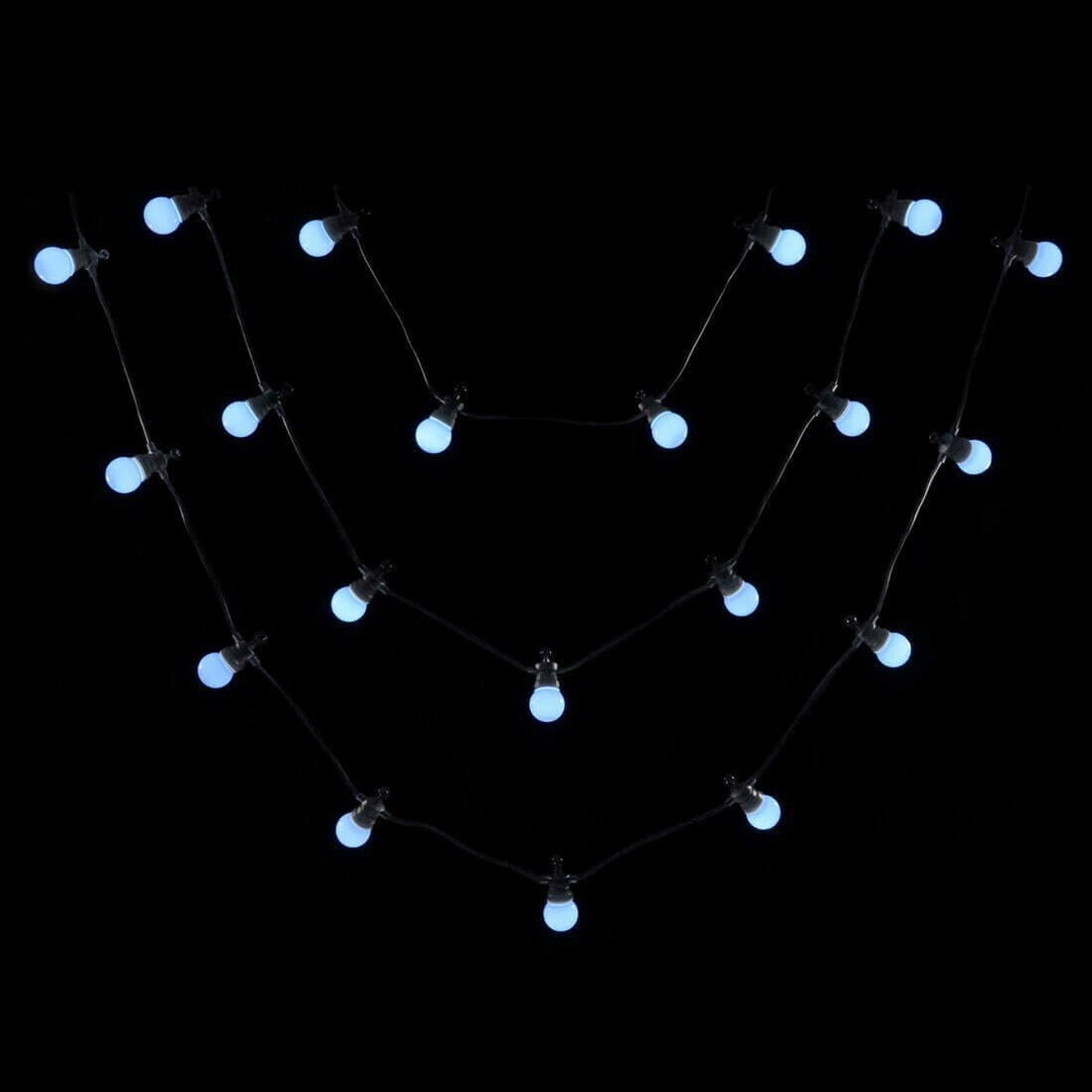 20 Connectable Static LED Festoon Party Lights