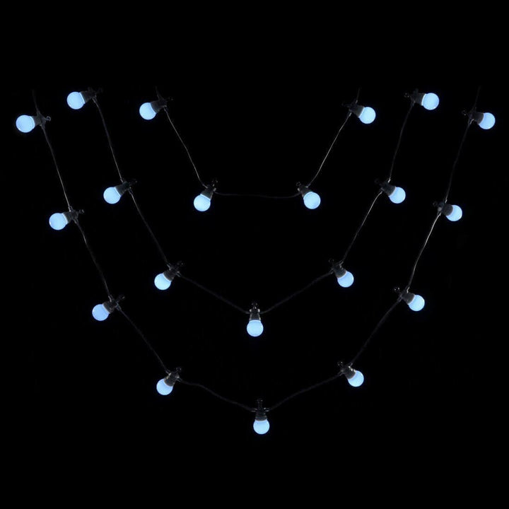 20 Connectable Static LED Festoon Party Lights
