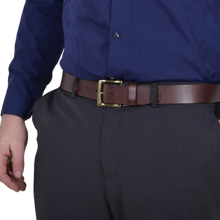 Sierra Azure Marco Mens Leather Belt 32 Inch - 44 Inch